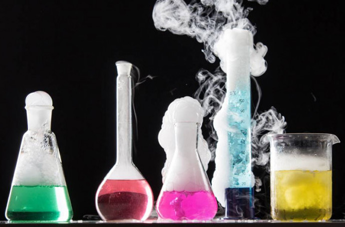 chemistry beakers
