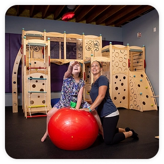 Girl on Physical Therapy