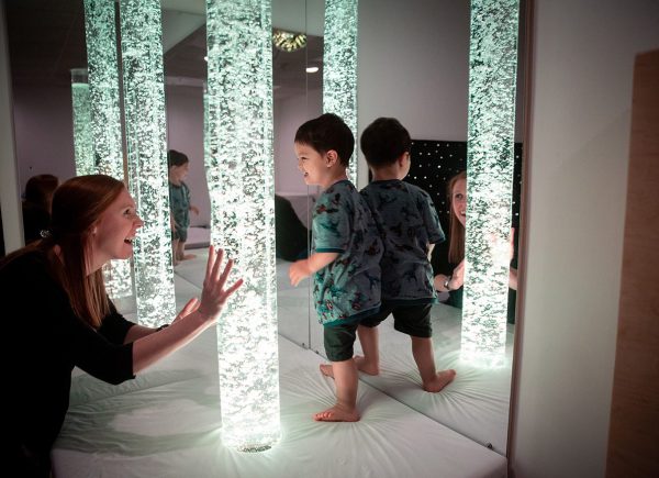 kid at talcott center